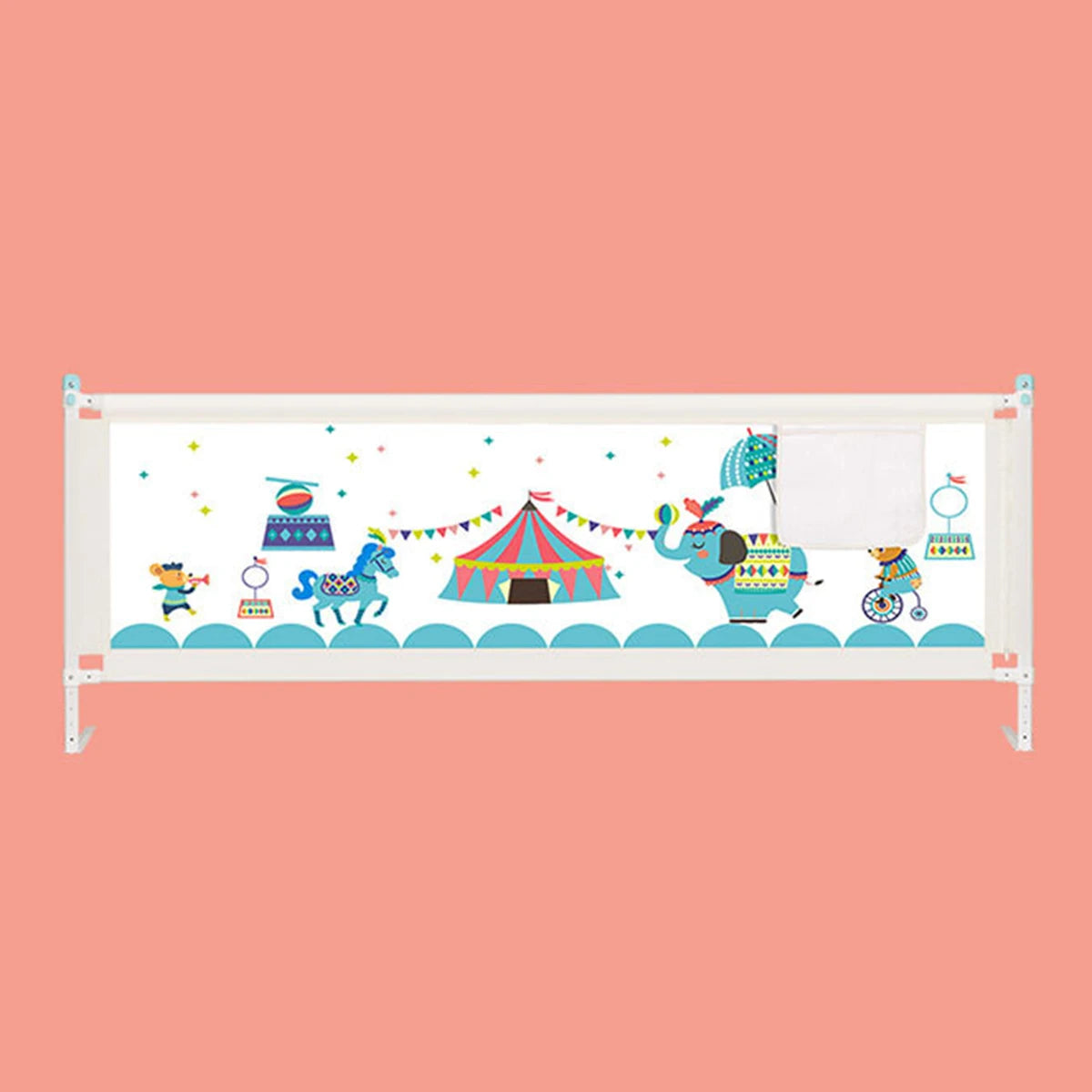 2M Adjustable Baby Bed Fence Playpen Children Bed Care Barrier Fence Safety Kids Gate for Beds Crib Rails Safe Guard US Stock