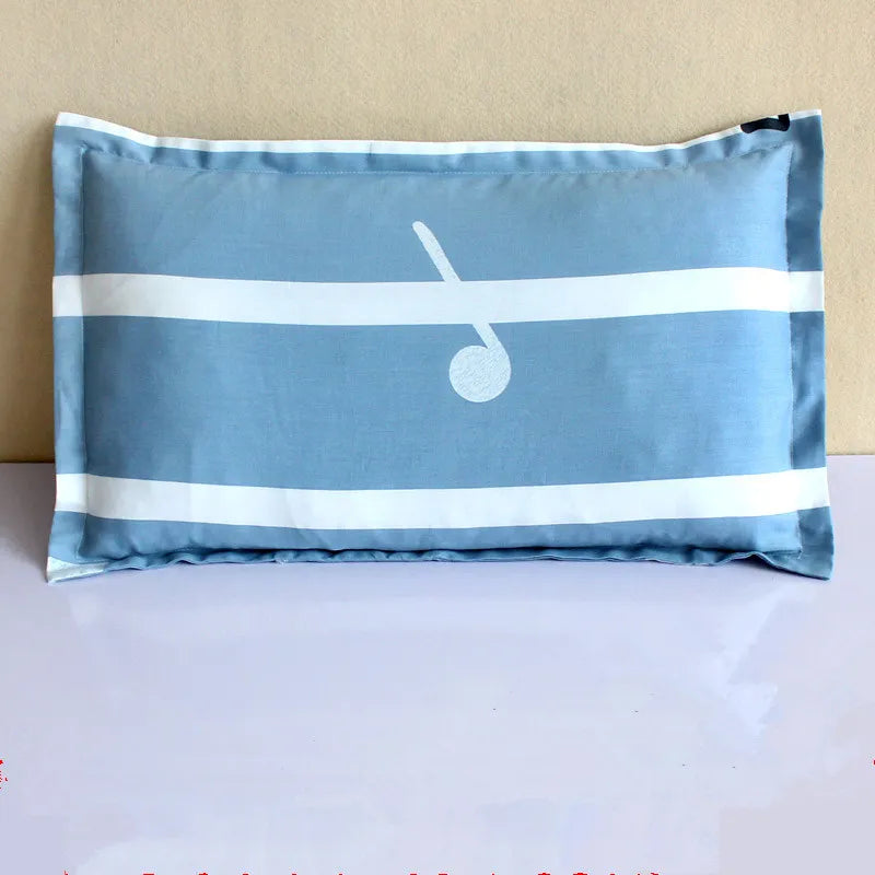 1 Piece Infant Pillowcase 30x50cm 100% Cotton Baby Pillow Cover Cartoon Bedding Replace Anti-dirty Pillow Cases For Kids Toddler