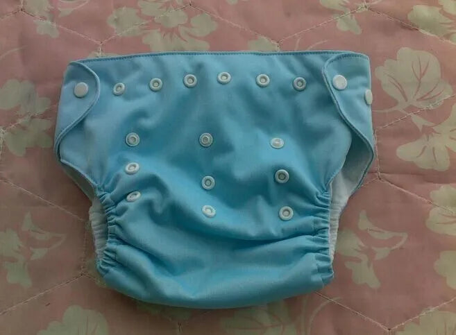 10 Pcs/Lot Baby Diaper One-Size Adjustable Washable Cloth Nappy Urine Pants for 3-12KG