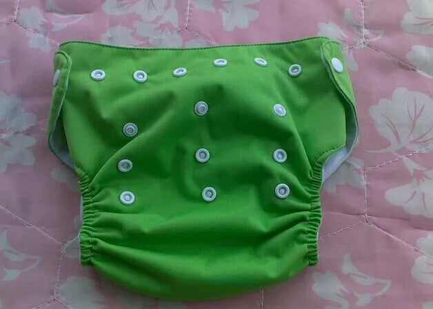 10 Pcs/Lot Baby Diaper One-Size Adjustable Washable Cloth Nappy Urine Pants for 3-12KG
