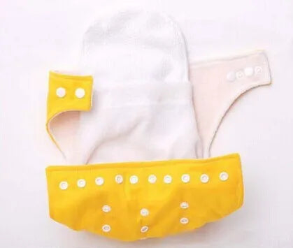 10 Pcs/Lot Baby Diaper One-Size Adjustable Washable Cloth Nappy Urine Pants for 3-12KG