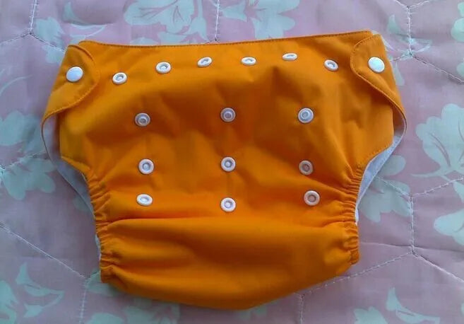10 Pcs/Lot Baby Diaper One-Size Adjustable Washable Cloth Nappy Urine Pants for 3-12KG