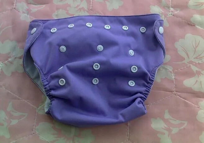 10 Pcs/Lot Baby Diaper One-Size Adjustable Washable Cloth Nappy Urine Pants for 3-12KG