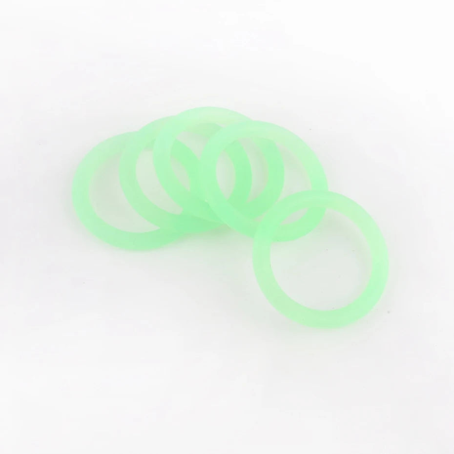 5pcs Rubber Circle 22mm Soother Clip Silicone Ring Baby Accessories Dummy Pacifier Holder Clip Adapter for MAM Ring Baby Teether