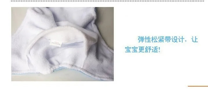 10 Pcs/Lot Baby Diaper One-Size Adjustable Washable Cloth Nappy Urine Pants for 3-12KG