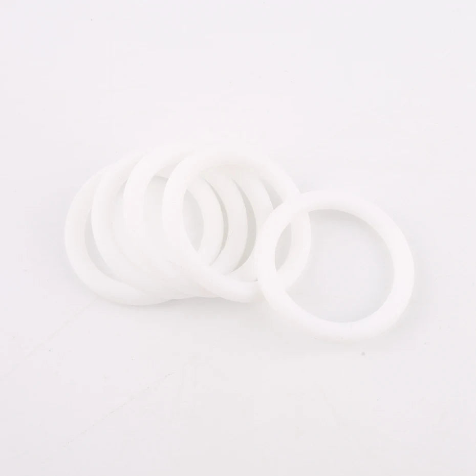 5pcs Rubber Circle 22mm Soother Clip Silicone Ring Baby Accessories Dummy Pacifier Holder Clip Adapter for MAM Ring Baby Teether