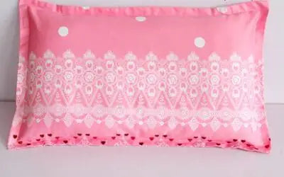 1 Piece Infant Pillowcase 30x50cm 100% Cotton Baby Pillow Cover Cartoon Bedding Replace Anti-dirty Pillow Cases For Kids Toddler