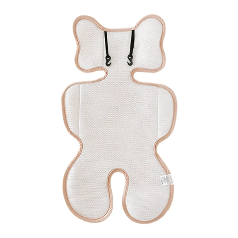 Y1UB Pushchair Cusion Cooling Pad Liner Toddlers Pram Breathable Pad
