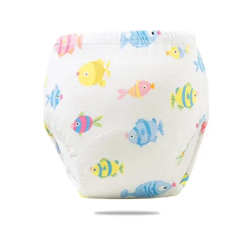 20PC Wholesale Reusable Nappies Cloth Diaper Nappy Washable Toddler Girl Boy Waterproof Cotton Training Pant Underwear