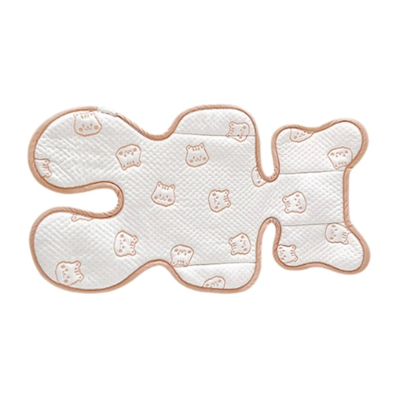 Y1UB Pushchair Cusion Cooling Pad Liner Toddlers Pram Breathable Pad