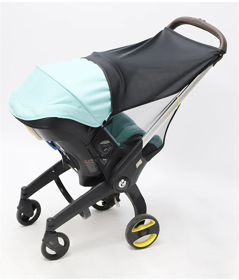 Baby Accessories Stroller Sunshade Cotton Stretchable UV-proof Sun Protector Light Trolley Baby Windshield Parasol for Donna