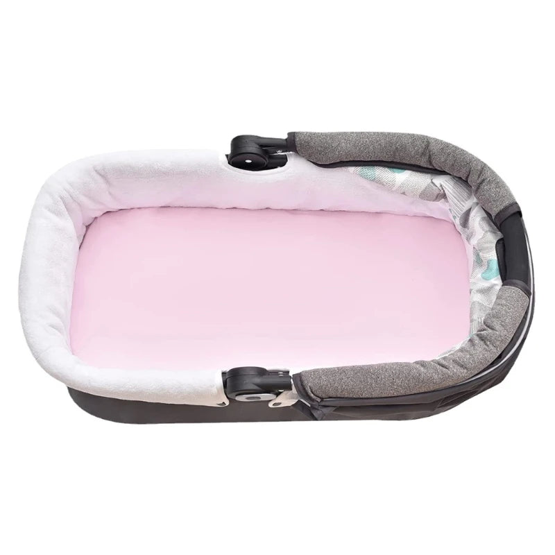 2xBaby Fitted Crib Sheets Mattress Protector Cover Sheet Protectors Infant Toddlers Boys Girls Bedding Accessories Set 1560