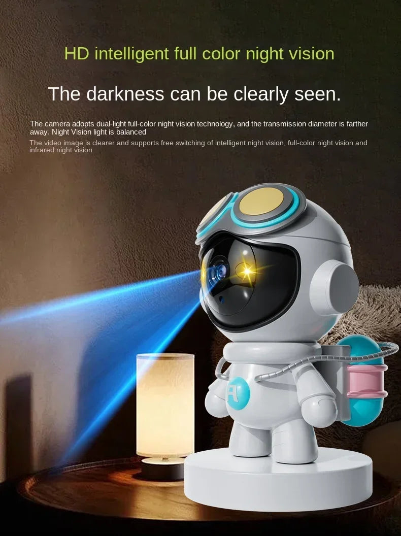 1080P Astronaut Robot Camera IP Wifi Wireless P2P Security Surveillance Night Vision Infrared Home Security Baby Monitor