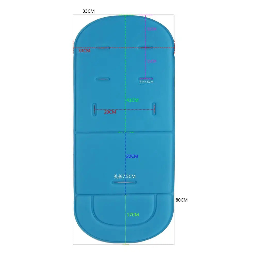 Stroller Seat Cushion – Cartoon Liner Pad for Stroller, Pushchair, Car Seat & Trolley