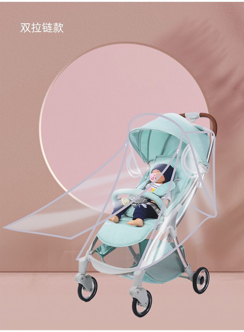 Hot Sale Baby Carriage Rain Cover Universal Stroller Windproof Rainproof Protective Cover Baby Umbrella Car Breathable Poncho