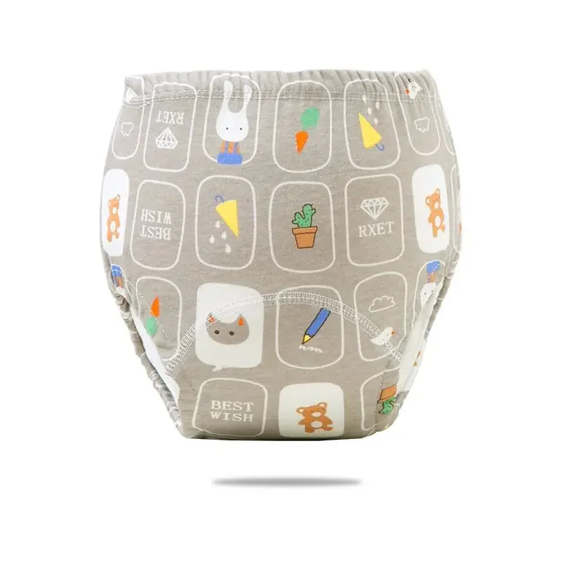 20PC Wholesale Reusable Nappies Cloth Diaper Nappy Washable Toddler Girl Boy Waterproof Cotton Training Pant Underwear