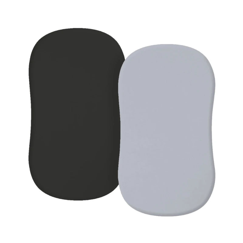 2xBaby Fitted Crib Sheets Mattress Protector Cover Sheet Protectors Infant Toddlers Boys Girls Bedding Accessories Set 1560