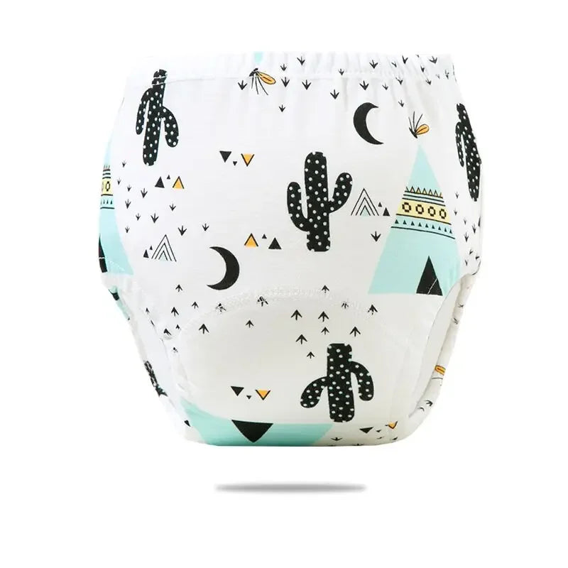 20PC Wholesale Reusable Nappies Cloth Diaper Nappy Washable Toddler Girl Boy Waterproof Cotton Training Pant Underwear