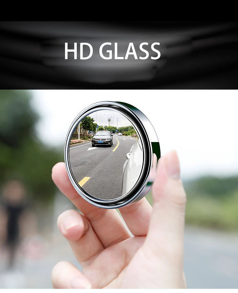 2Pc Mini Safety Car Back Seat Baby View Mirror Adjustable Baby Rear Convex Mirror Car Kids Monitor Car-styling Auto Accessories