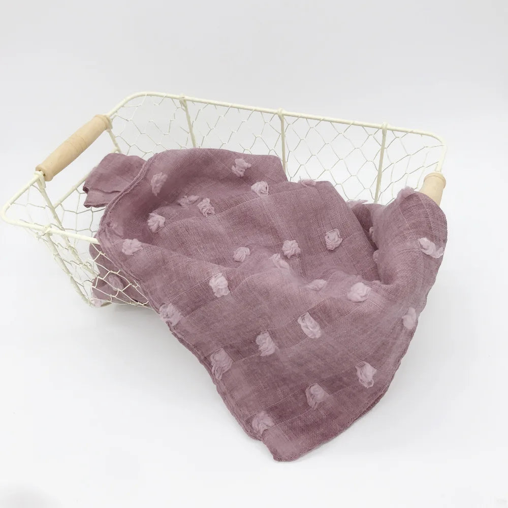 1pcs Baby photo props Wrap knitted baby blanket swaddle photo baby accessories