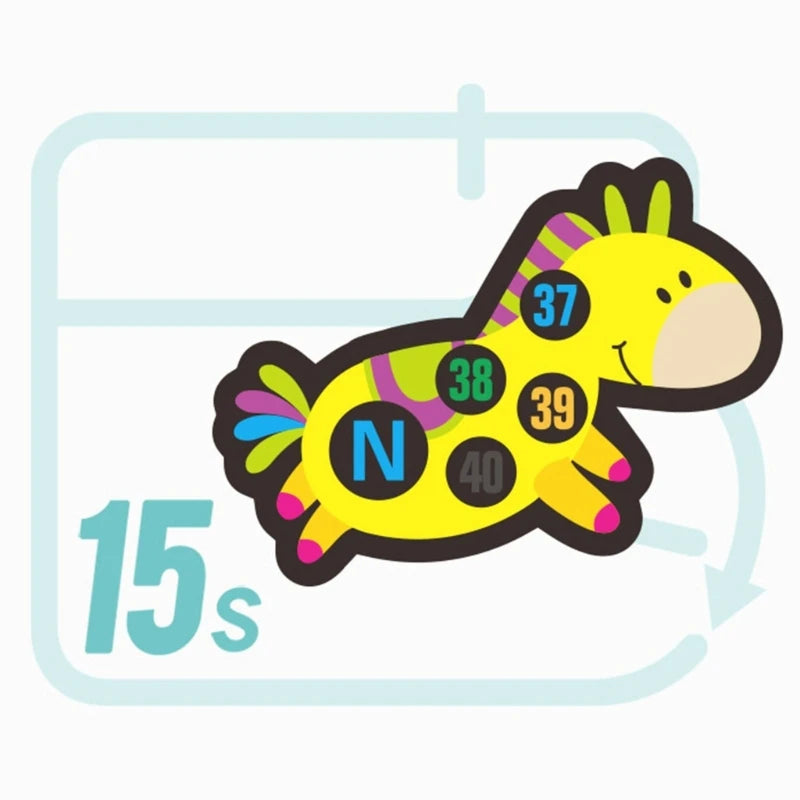 Accurate Stick-On Fever Forehead Fever Stickers Home Supplies