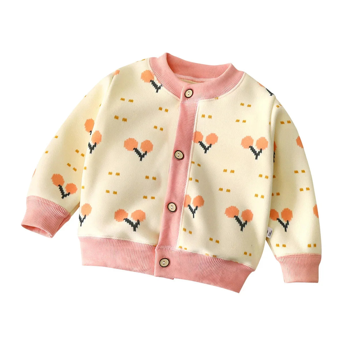 2024 New Knitted Jacket Boys and Girls Must-have Thick Warm Cardigan Autumn and Winter Girls Sweater Baby Boy Sweater