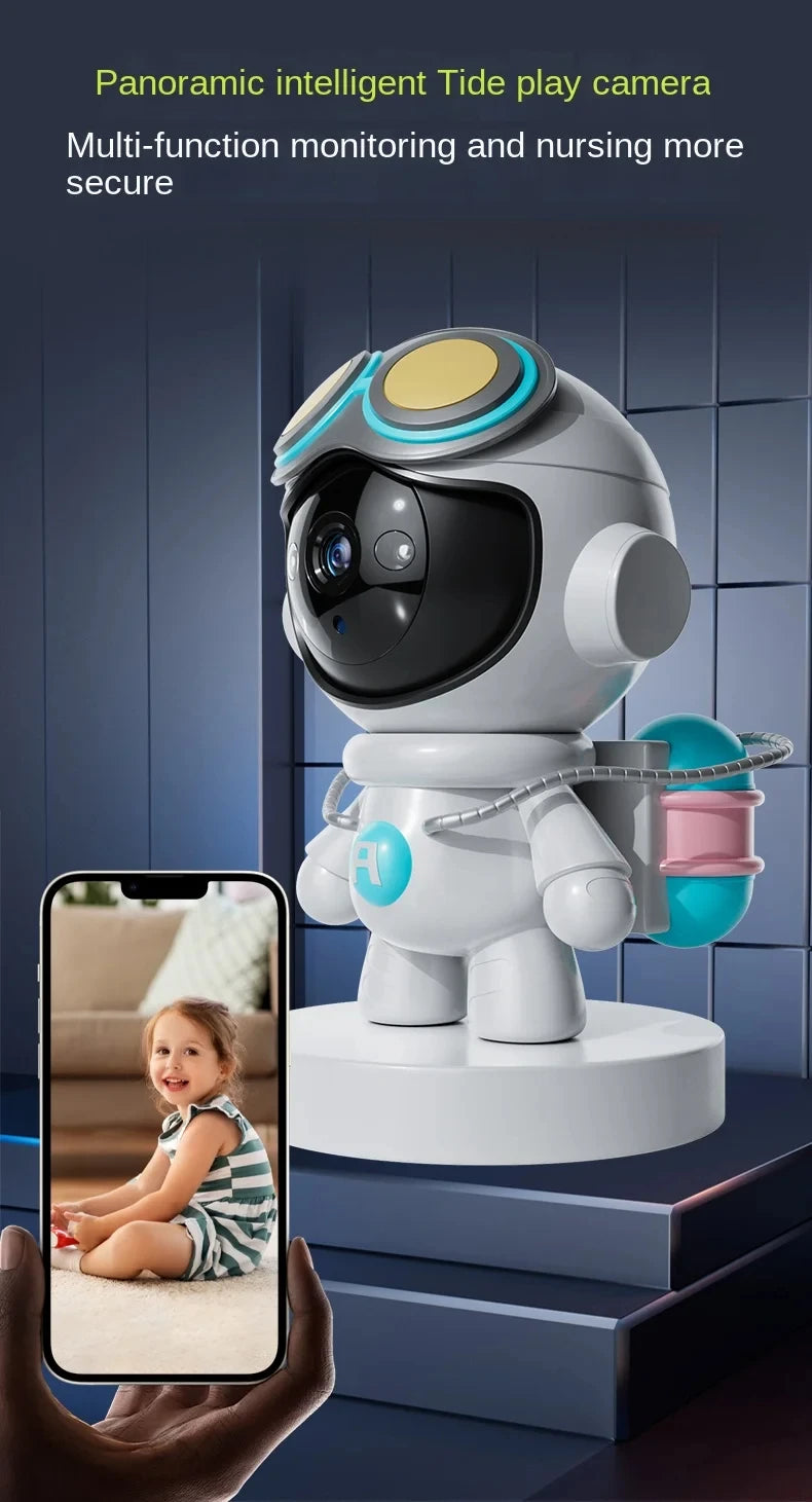 1080P Astronaut Robot Camera IP Wifi Wireless P2P Security Surveillance Night Vision Infrared Home Security Baby Monitor