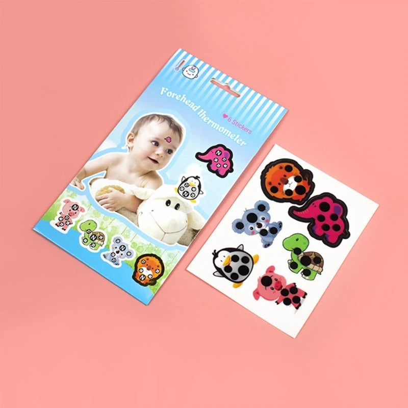 Accurate Stick-On Fever Forehead Fever Stickers Home Supplies