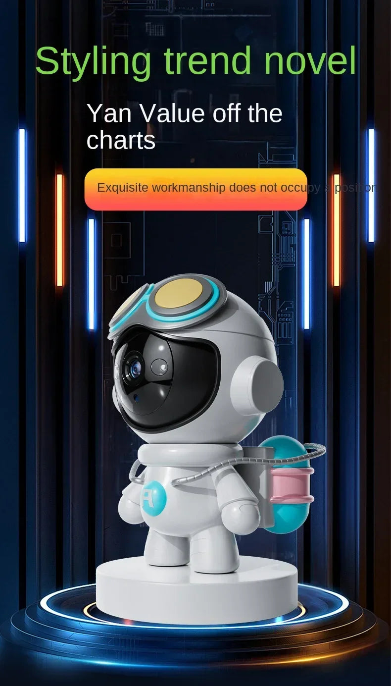 1080P Astronaut Robot Camera IP Wifi Wireless P2P Security Surveillance Night Vision Infrared Home Security Baby Monitor