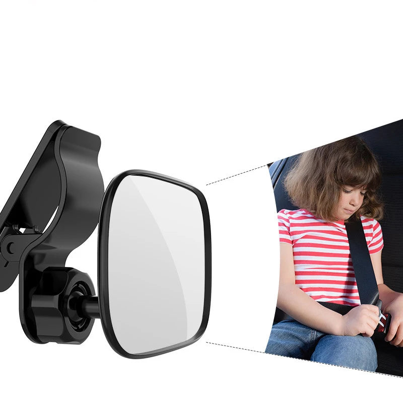 2Pc Mini Safety Car Back Seat Baby View Mirror Adjustable Baby Rear Convex Mirror Car Kids Monitor Car-styling Auto Accessories