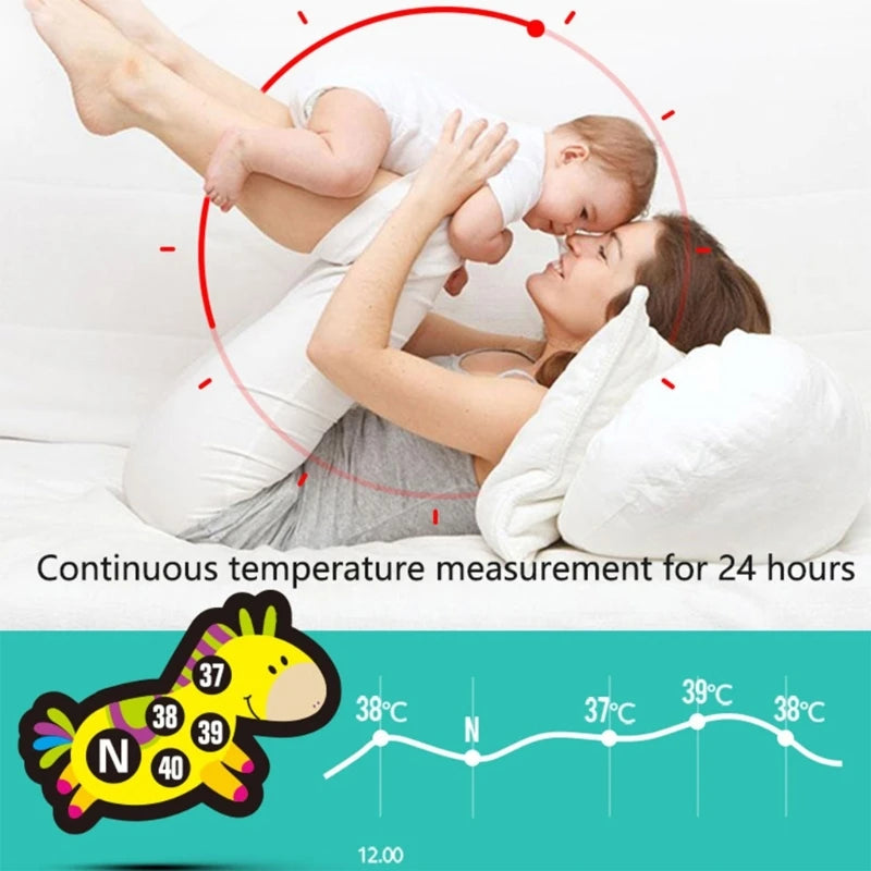 Accurate Stick-On Fever Forehead Fever Stickers Home Supplies