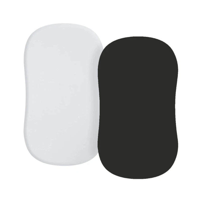 2xBaby Fitted Crib Sheets Mattress Protector Cover Sheet Protectors Infant Toddlers Boys Girls Bedding Accessories Set 1560