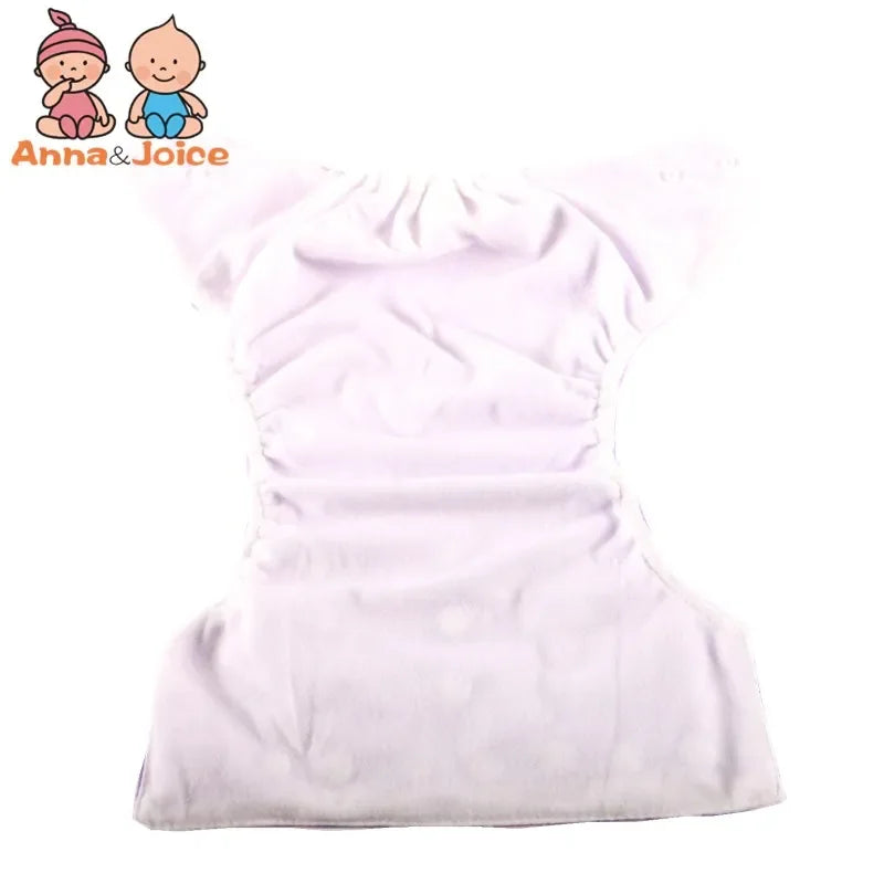 10 Pcs/Lot Baby Diaper One-Size Adjustable Washable Cloth Nappy Urine Pants for 3-12KG
