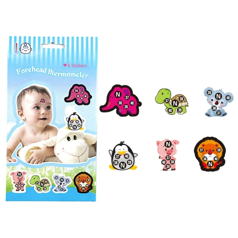 Accurate Stick-On Fever Forehead Fever Stickers Home Supplies