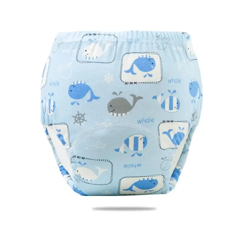 20PC Wholesale Reusable Nappies Cloth Diaper Nappy Washable Toddler Girl Boy Waterproof Cotton Training Pant Underwear