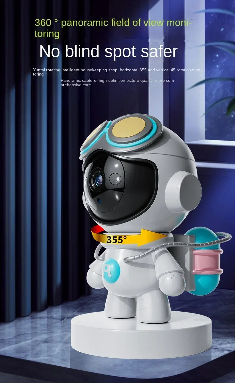 1080P Astronaut Robot Camera IP Wifi Wireless P2P Security Surveillance Night Vision Infrared Home Security Baby Monitor