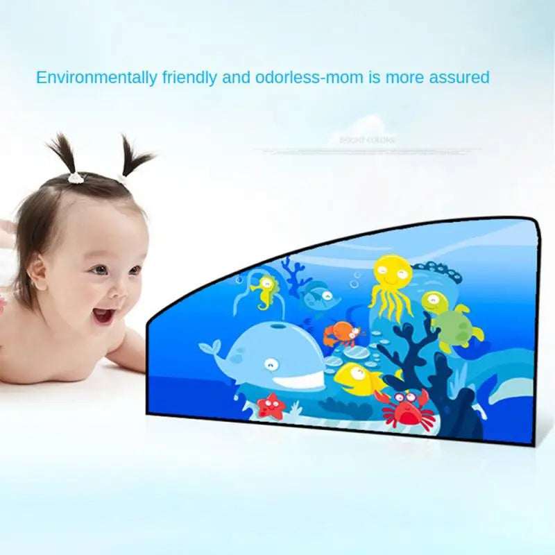 Auto Cartoon Cute Animal Magnet Parasol Side Window Sunshades Windshield Sunshade Auto Window Sunshade Cover For Children Baby