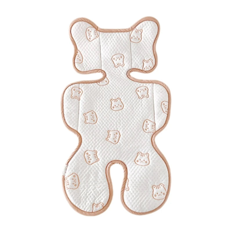 Y1UB Pushchair Cusion Cooling Pad Liner Toddlers Pram Breathable Pad