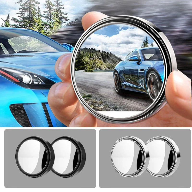 2Pc Mini Safety Car Back Seat Baby View Mirror Adjustable Baby Rear Convex Mirror Car Kids Monitor Car-styling Auto Accessories
