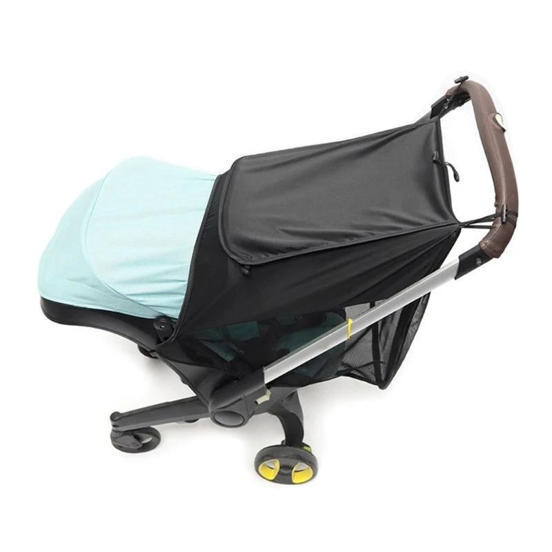 Baby Stroller Sun-Protection Cover UPF50+ UV Pram Sunshade Cover Elastic Pushchair Sun Parasol Mosquito-Net for Carseat
