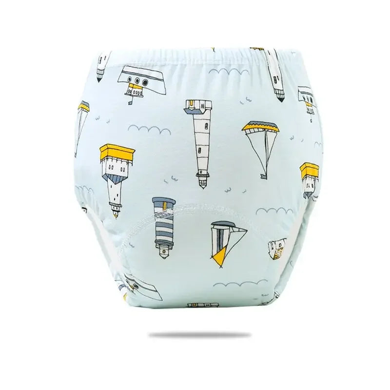 20PC Wholesale Reusable Nappies Cloth Diaper Nappy Washable Toddler Girl Boy Waterproof Cotton Training Pant Underwear