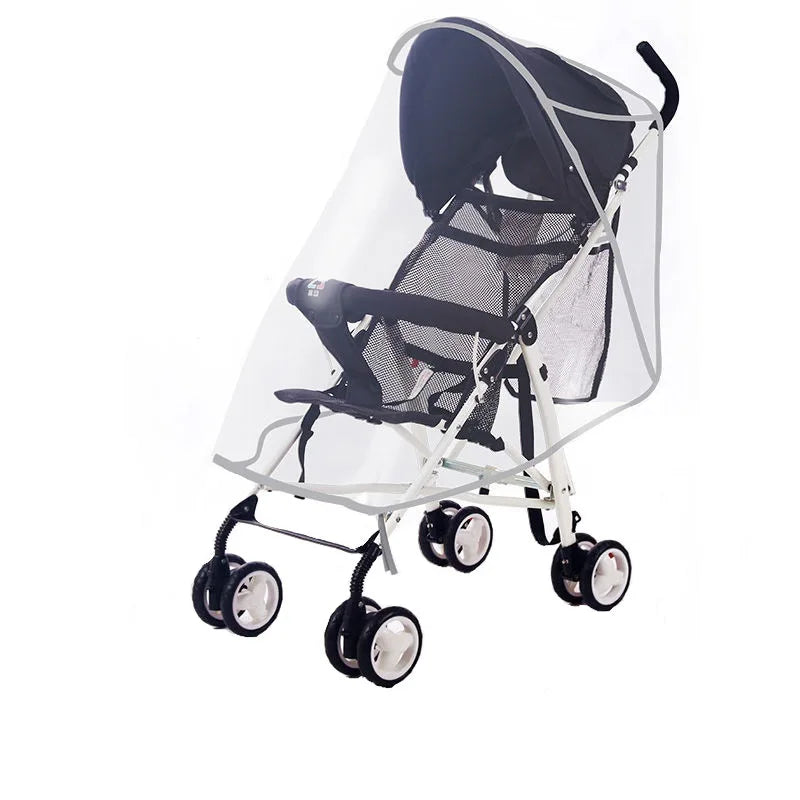 Hot Sale Baby Carriage Rain Cover Universal Stroller Windproof Rainproof Protective Cover Baby Umbrella Car Breathable Poncho