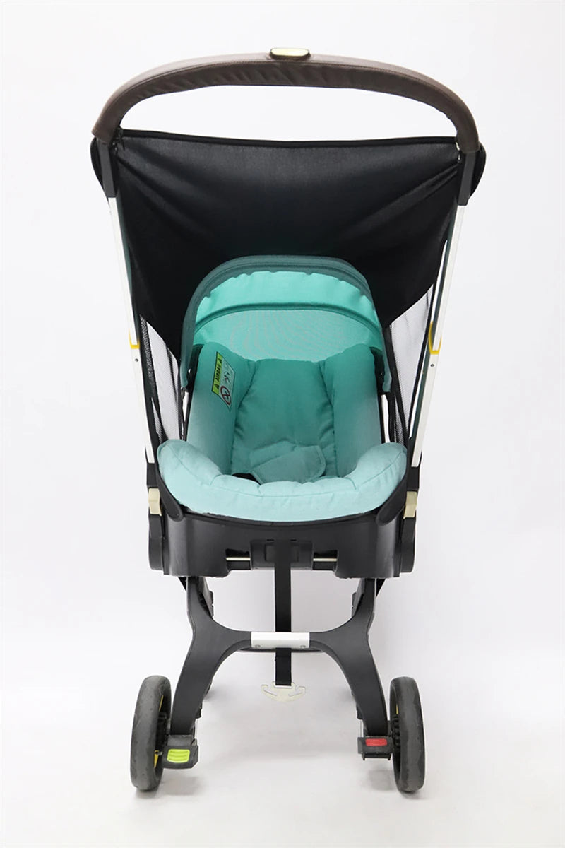 Baby Accessories Stroller Sunshade Cotton Stretchable UV-proof Sun Protector Light Trolley Baby Windshield Parasol for Donna