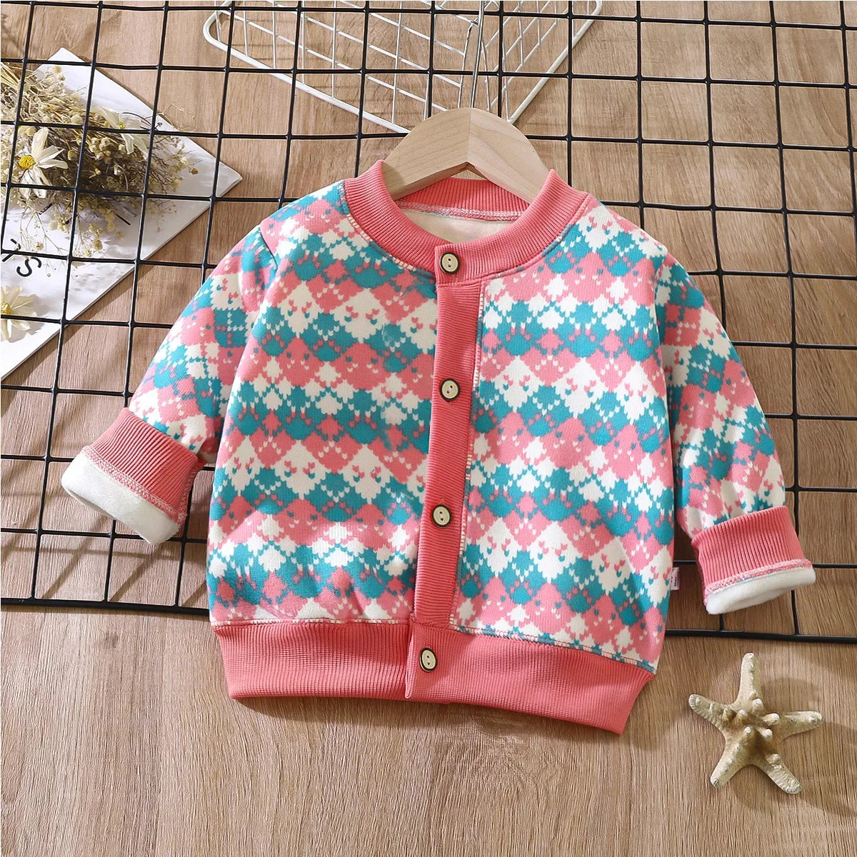 2024 New Knitted Jacket Boys and Girls Must-have Thick Warm Cardigan Autumn and Winter Girls Sweater Baby Boy Sweater