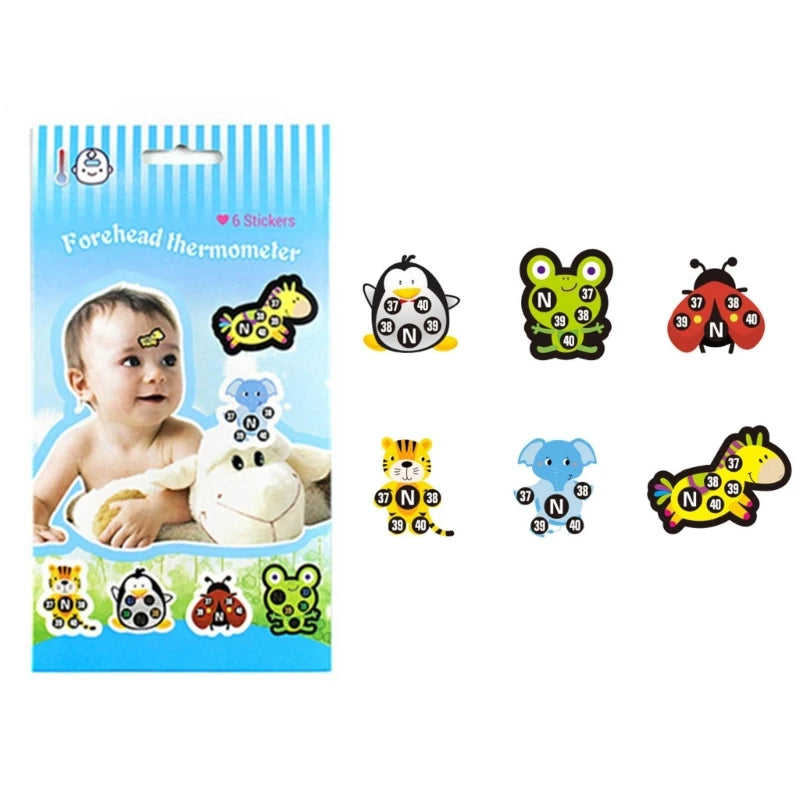 Accurate Stick-On Fever Forehead Fever Stickers Home Supplies