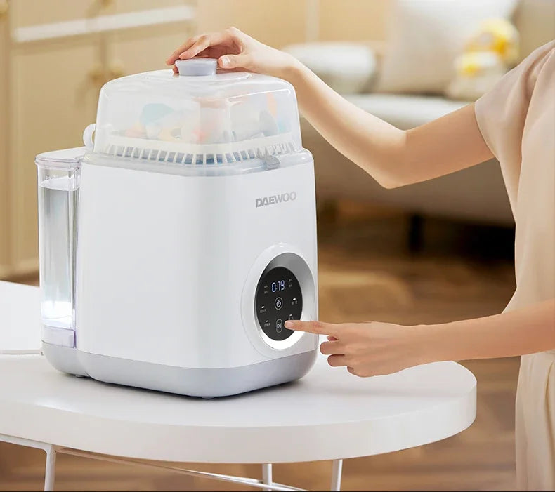 220V Steam Steriliser with Automatic Cleaning and Drying Function for Baby Bottles and Accessories
