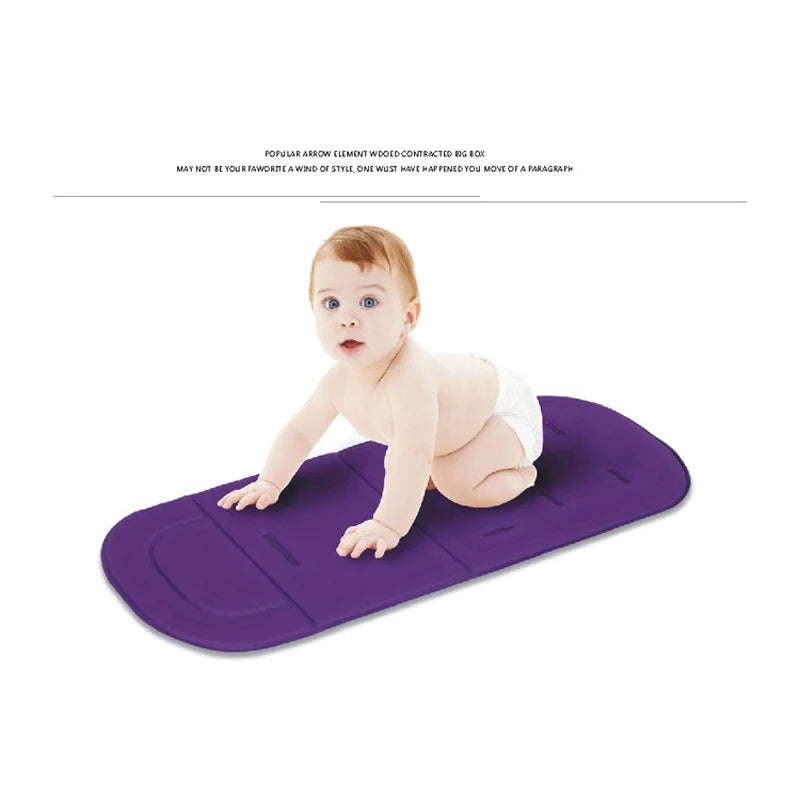 Breathable Baby Stroller Seat Cushion 3D Elastic Kids Pushchair Cart Seat Mat General Soft Pram Mattress Stroller Accessories