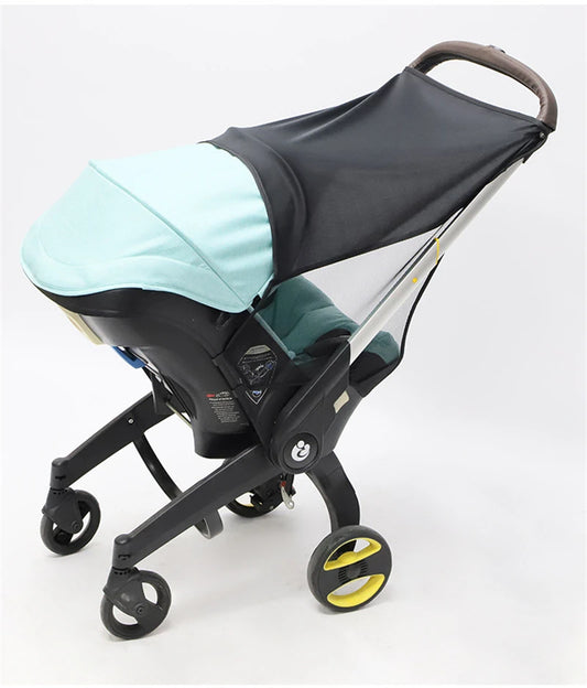 Baby Accessories Stroller Sunshade Cotton Stretchable UV-proof Sun Protector Light Trolley Baby Windshield Parasol for Donna