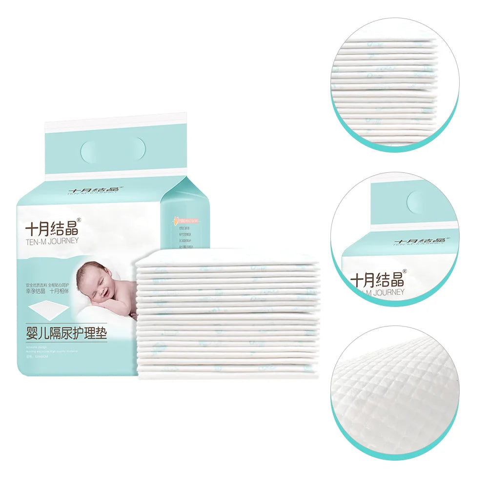 20 Pcs Disposable Urine Pad Baby Under Pads Diapers Newborn Nappy Changing Mats Non-woven Fabric