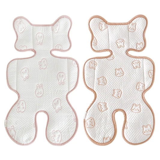 Y1UB Pushchair Cusion Cooling Pad Liner Toddlers Pram Breathable Pad